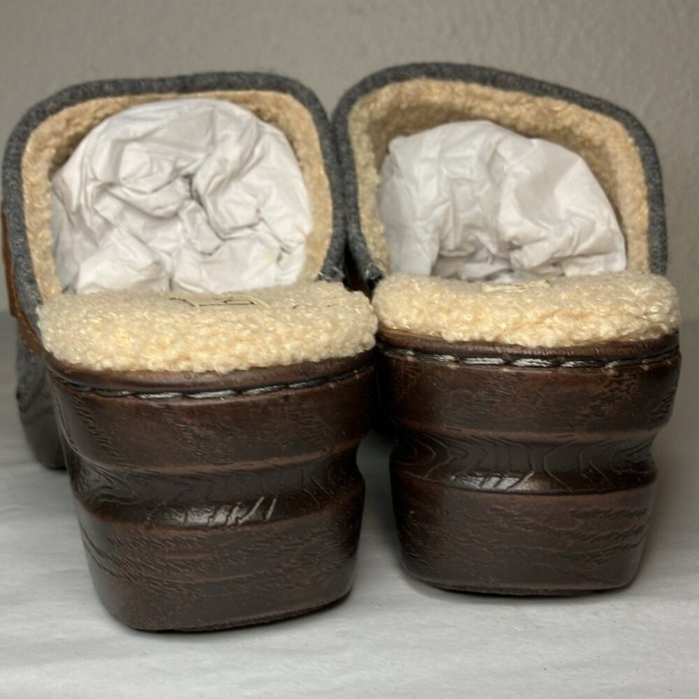 NWT Women's b.o.c. Mae Wool Comfort Clog slip‎ on super soft warm - Picture 4 of 6